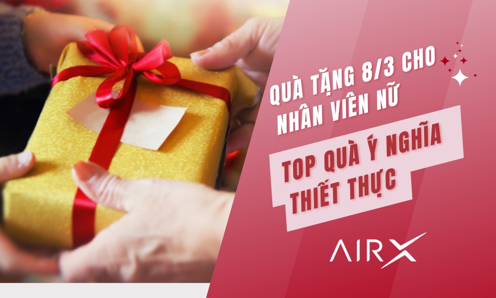 Quà tặng 8/3 cho nhân viên nữ - Top quà ý nghĩa, thiết thực