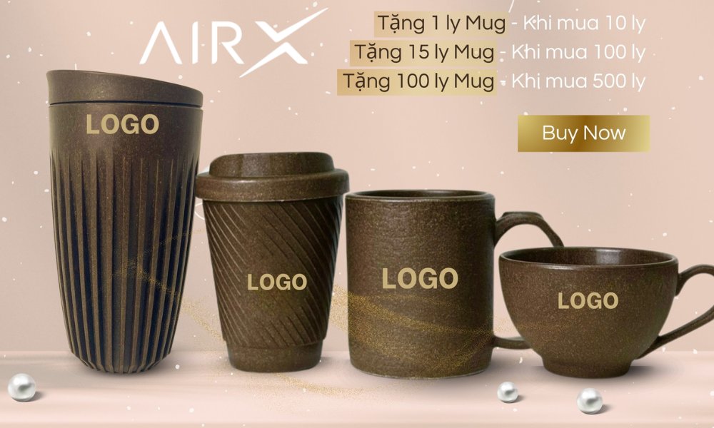 Ngày 8/3 đón muôn vàn ưu đãi cùng AirX Coffee