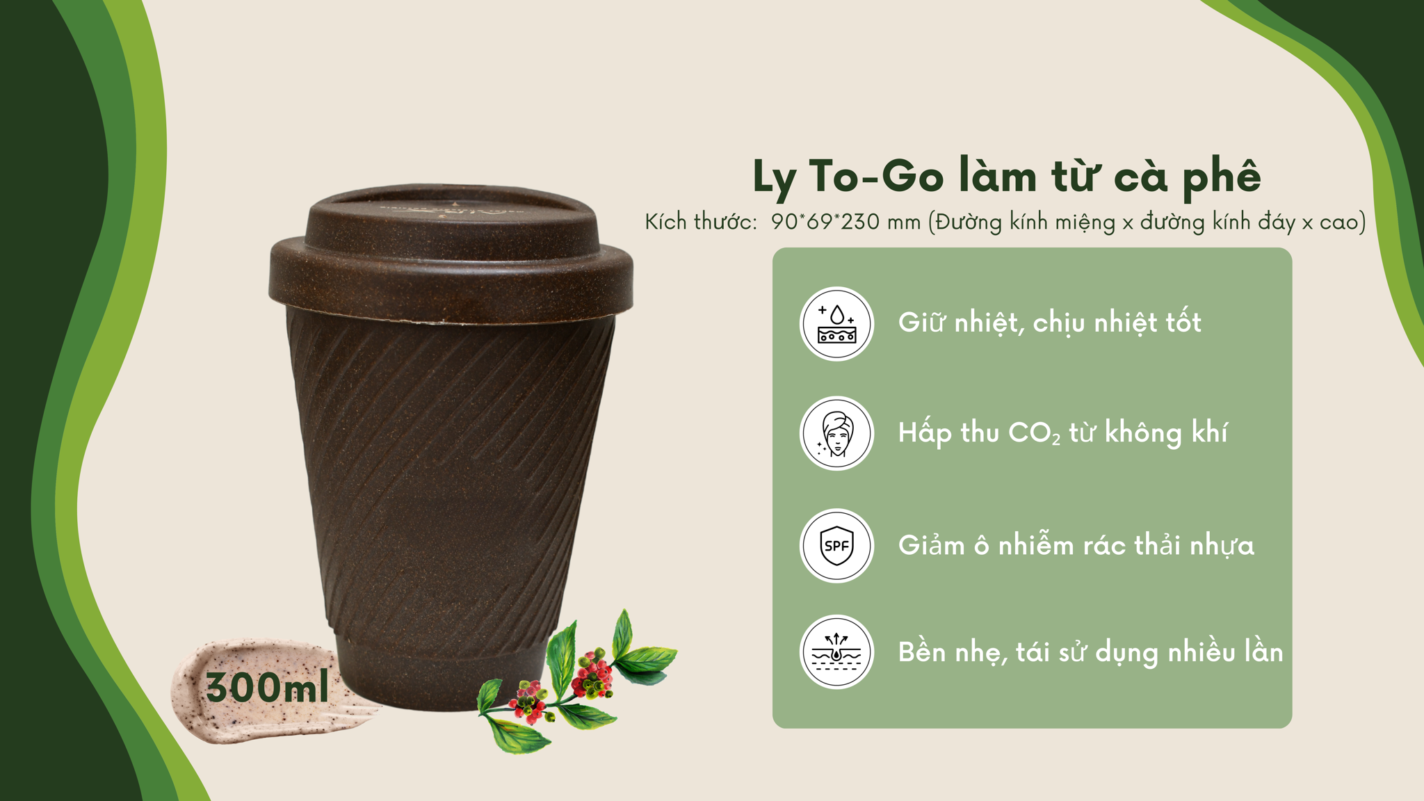 5 Ý Tưởng Quà Tặng Sáng Tạo, Tái Chế Từ Bã Cà Phê