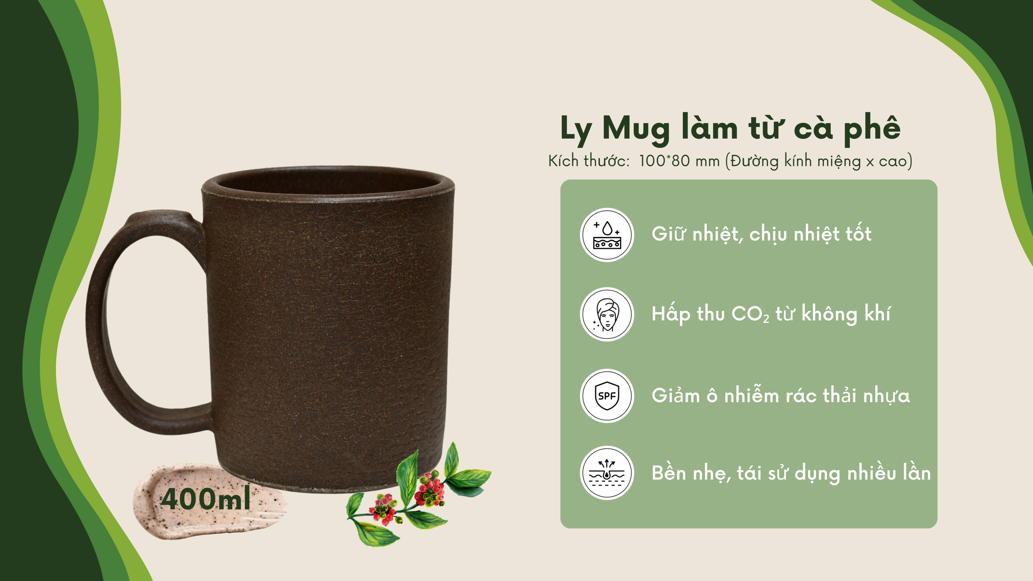 5 Ý Tưởng Quà Tặng Sáng Tạo, Tái Chế Từ Bã Cà Phê