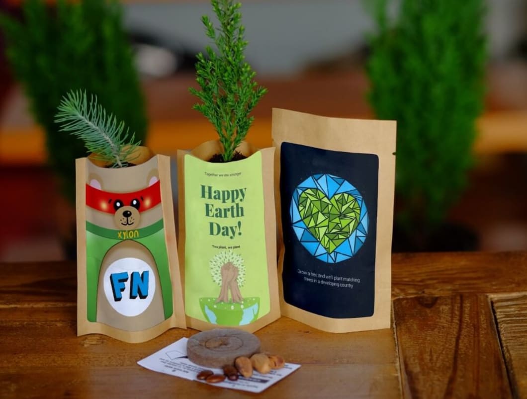 Mua Quà Tặng Doanh Nghiệp xanh - Tạo Hình Ảnh Đẹp Cho Thương Hiệu earth day tree gifts 2023