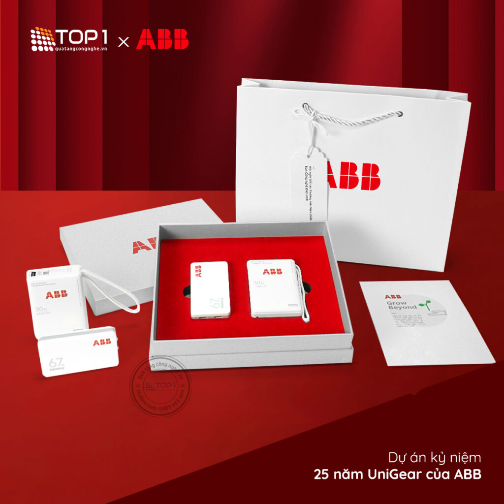 quà tặng doanh nghiệp sạc dự phòng