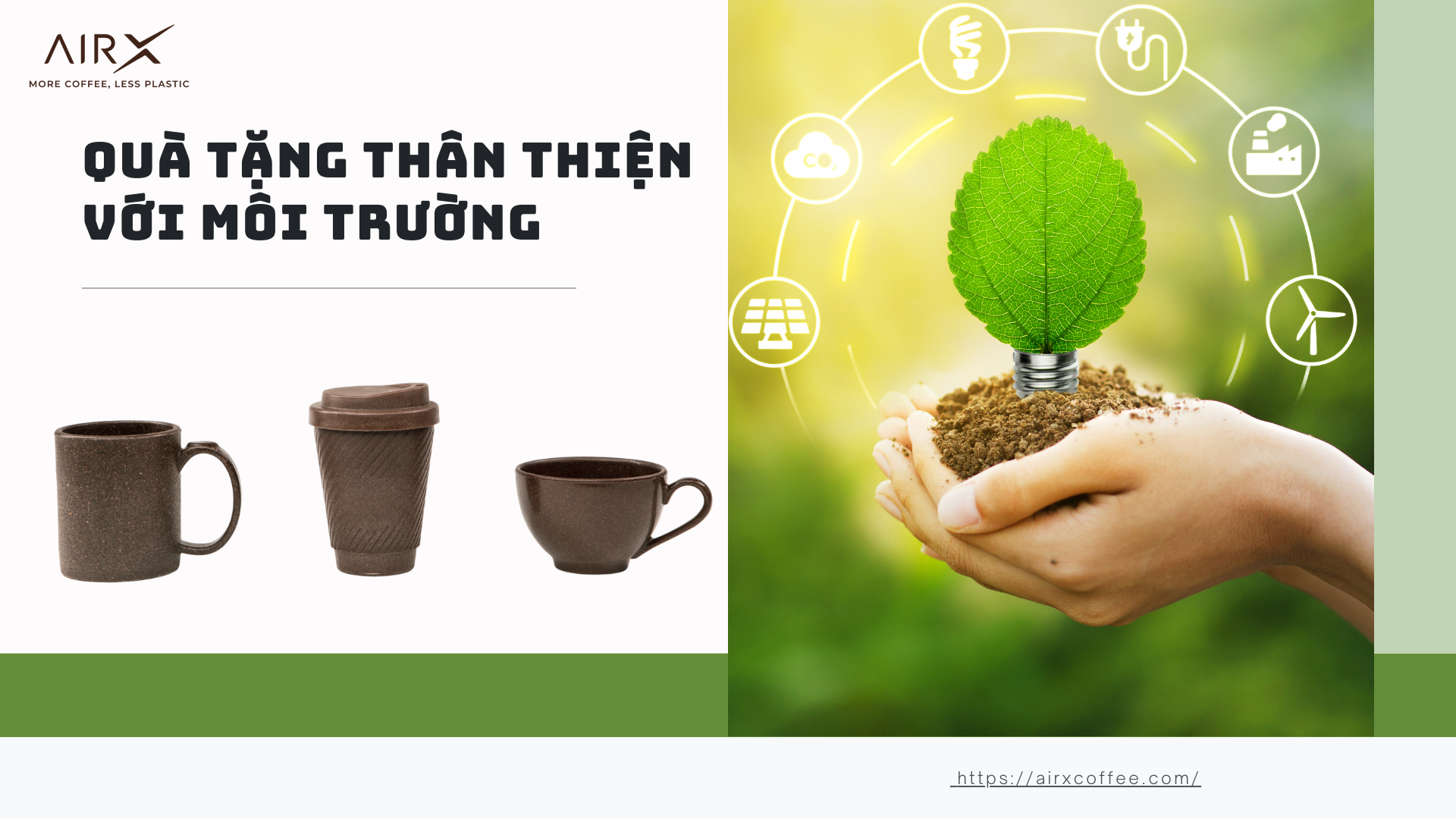 QUÀ TẶNG THÂN THIỆN VỚI MÔI TRƯỜNG