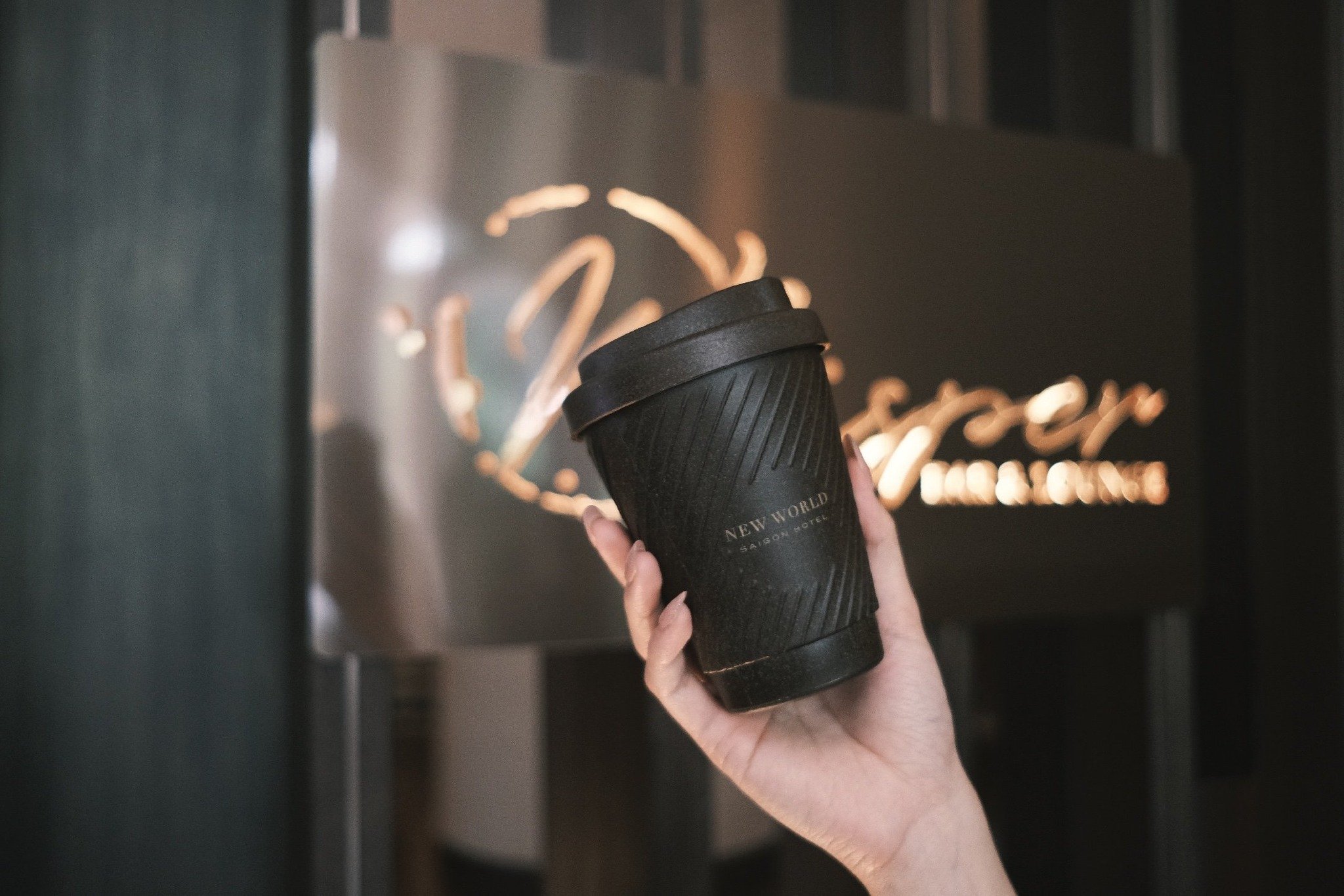 Quà tặng doanh nghiệp - ly làm từ bã cafe, ly togo