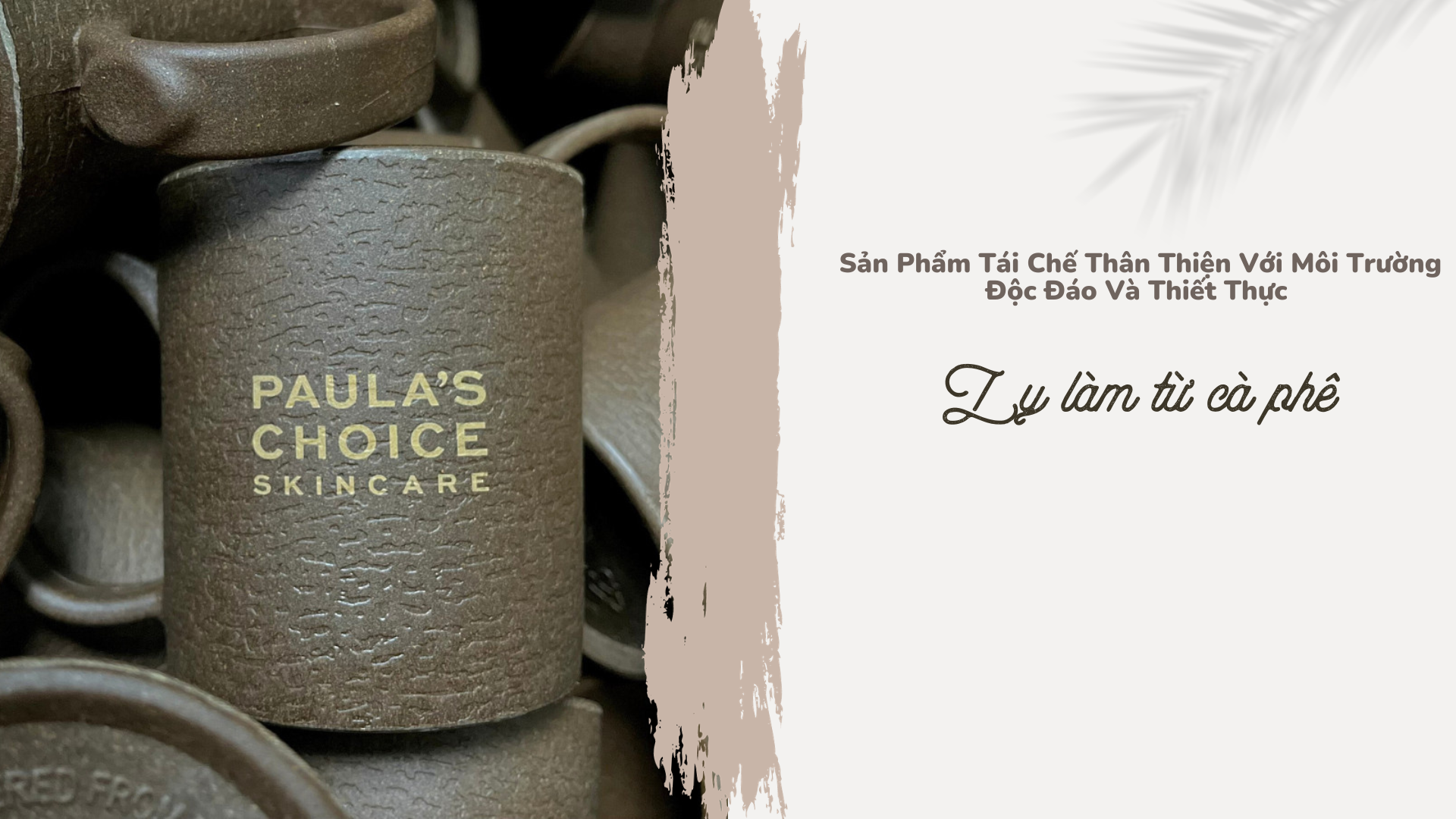 Sản Phẩm Tái Chế Thân Thiện Với Môi Trường Độc Đáo Và Thiết Thực - Ly làm từ bã cà phê
