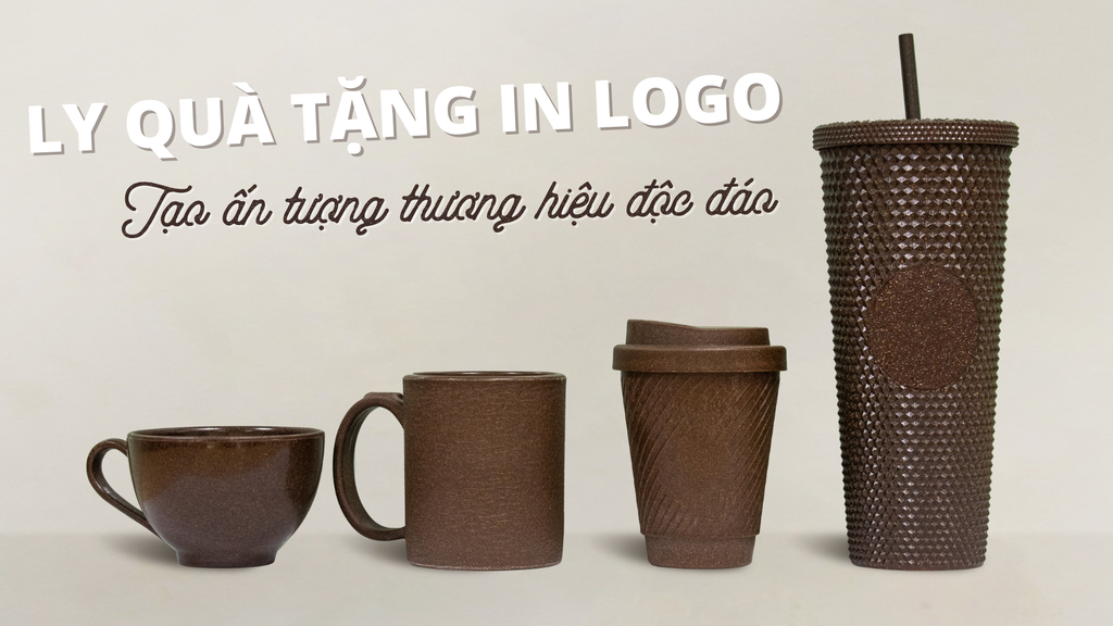 Ly Quà Tặng In Logo: Tạo Ấn Tượng Thương Hiệu Độc Đáo