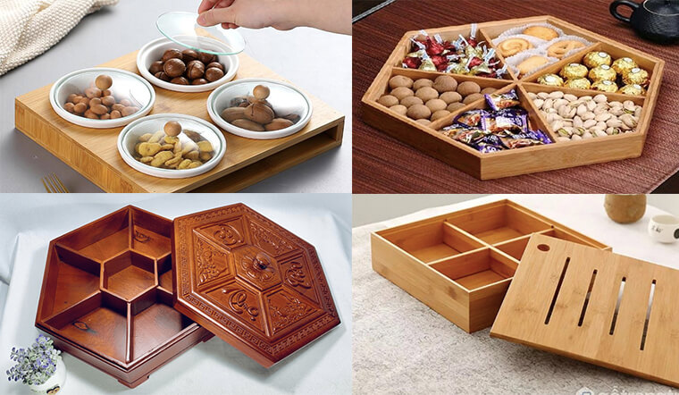 đồ đựng mức bánh kẹo ngọt