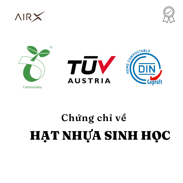 Một số chứng nhận về hạt nhựa sinh học