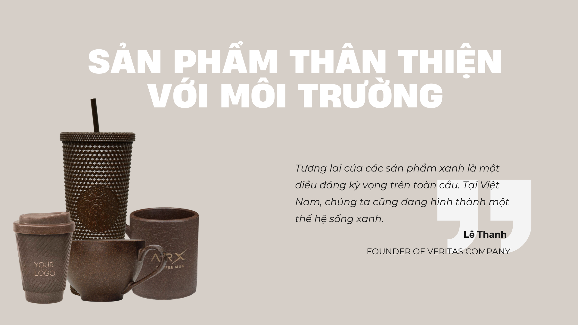 Sản phẩm làm từ bã cà phê tốt cho sức khoẻ và môi trường