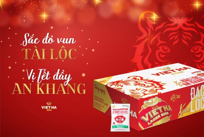 Thùng bia ngày tết