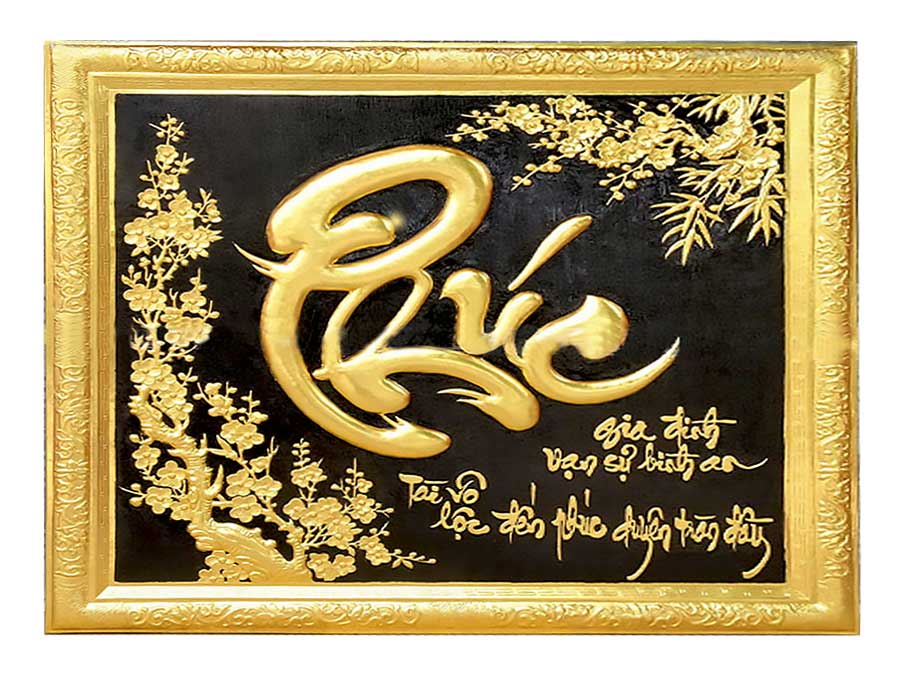 Tranh chữ ngày tết